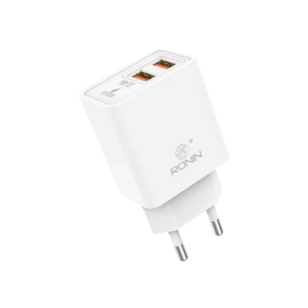 Ronin R-615 Charger - 2.4 Amp Charger - Micro-USB - USB C -  Lightning
