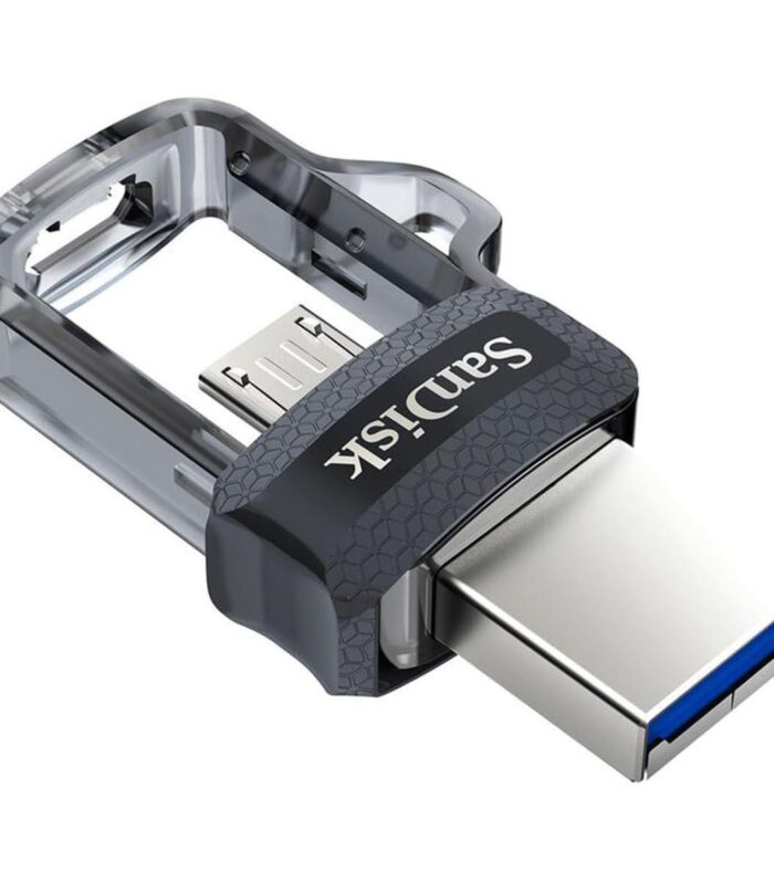 SanDisk 64GB Ultra Dual Drive m3.0 USB 3.0 and Micro USB Flash Drive, Up to 130MB/s Read Speed