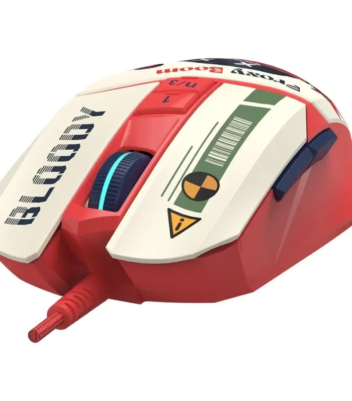 A4Tech Bloody W63 Max Proxy Boom RGB Gaming Mouse, 12000 CPI, 8000 FPS, 250 IPS, 35G, BC3332-A Sensor