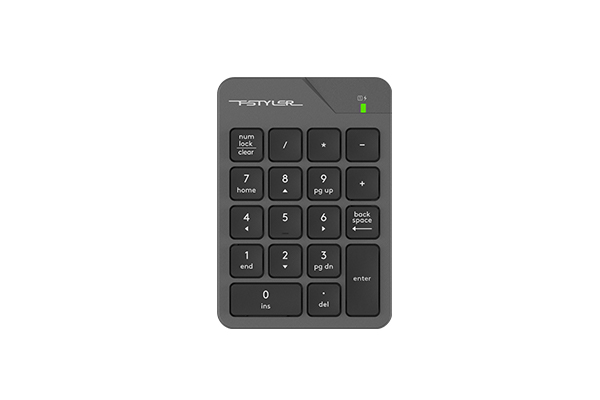 A4Tech Fstyler FGK21C 2.4G Wireless Rechargeable Numeric Keypad