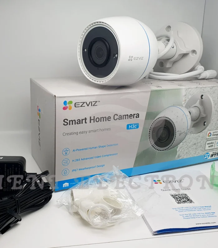 EZVIZ H3c Outdoor Human Shape Detecti Two Way Talk Wifi Smart AI Camera